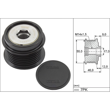 INA Generatorfreilauf 535 0198 10