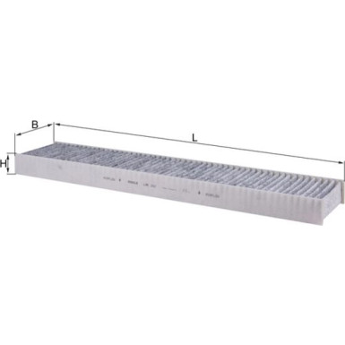 Filter, Innenraumluft LAK 242 Filter, Innenraumluft LAK 242