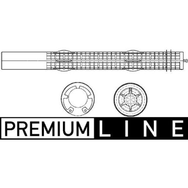 Mahle Trockner, Klimaanlage BEHR Premium Line AD 296 000P