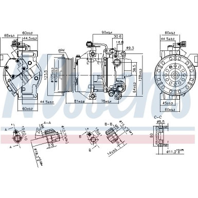 Kompressor, Klimaanlage 89443 Kompressor, Klimaanlage 89443