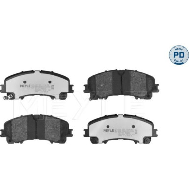 Meyle Bremsbelagsatz, Scheibenbremse MEYLE-PD: Advanced performance and design 025 221 1716/PD Meyle Bremsbelagsatz, Scheibenbremse MEYLE-PD: Advanced performance and design 025 221 1716/PD