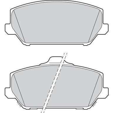 Bremsbelagsatz, Scheibenbremse 302864 Bremsbelagsatz, Scheibenbremse 302864