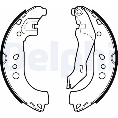 Bremsbackensatz LS2107