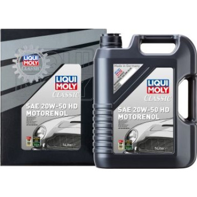 LIQUI MOLY 1129 Classic SAE 20W-50 HD Motoröl Mineralisch 5L