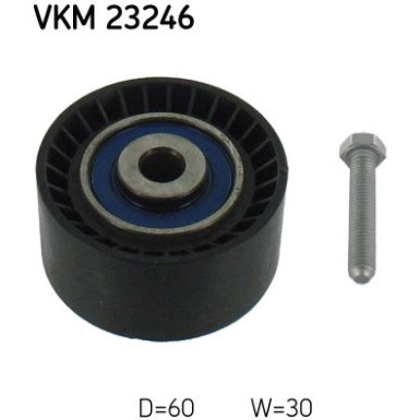 SKF Umlenk-/Führungsrolle, Zahnriemen VKM 23246