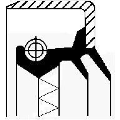 Corteco Dichtring 01031747B