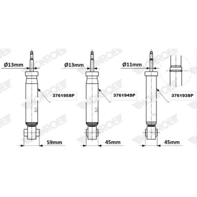 Stoßdämpfer 376194SP Stoßdämpfer 376194SP