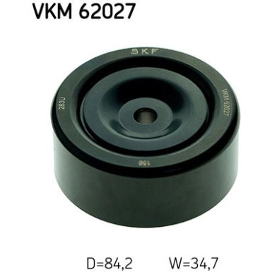 Spannrolle, Keilrippenriemen VKM 62027 Spannrolle, Keilrippenriemen VKM 62027