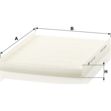 MANN-FILTER CU 27 007 Innenraumfilter, Partikelfilter MANN-FILTER CU 27 007 Innenraumfilter, Partikelfilter