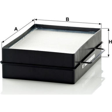 MANN-FILTER CU 1722 Innenraumfilter, Partikelfilter MANN-FILTER CU 1722 Innenraumfilter, Partikelfilter