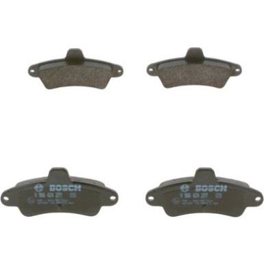 BOSCH Bremsbelagsatz, Scheibenbremse 0 986 424 277 BOSCH Bremsbelagsatz, Scheibenbremse 0 986 424 277