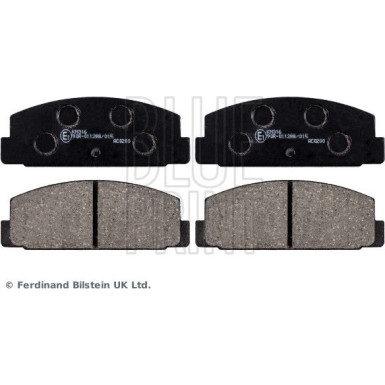 Blue Print Bremsbelagsatz, Scheibenbremse ADM54248