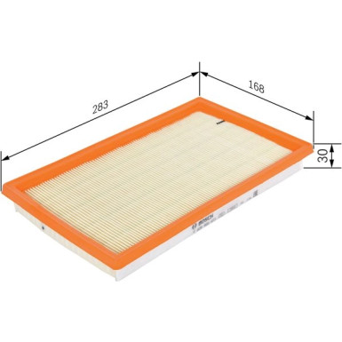 BOSCH F 026 400 473 Luftfilter BOSCH F 026 400 473 Luftfilter