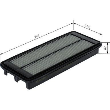 Luftfilter F 026 400 666 Luftfilter F 026 400 666