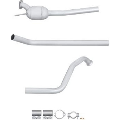 Hella Katalysator Easy2Fit – PARTNERED with Faurecia 8LE 366 053-891