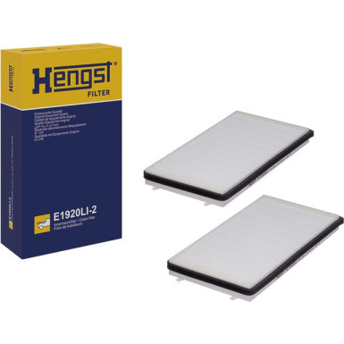 Hengst Filter Filter, Innenraumluft E1920LI-2