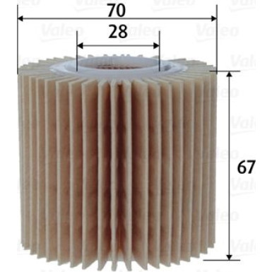 Valeo Ölfilter 586606