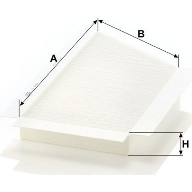 MANN-FILTER CU 3448 Innenraumfilter, Partikelfilter