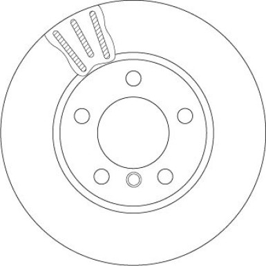 Bremsscheibe DF6136