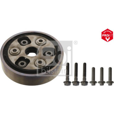 FEBI BILSTEIN 40931 Hardyscheibe hinten, Ø177mm, mit Schrauben