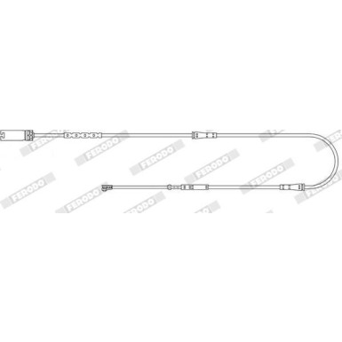 Warnkontakt, Bremsbelagverschleiß FWI401