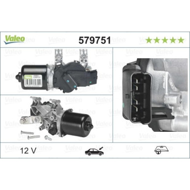 Valeo Wischermotor 579751
