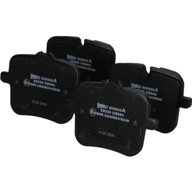 Valeo Bremsbelagsatz, Scheibenbremse EXPERT 302933A