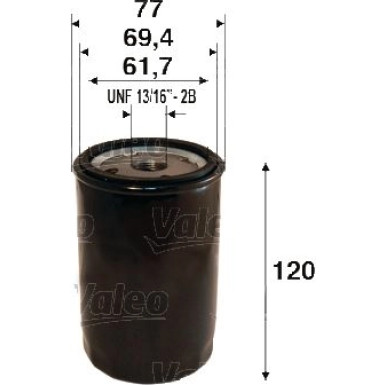 Valeo Ölfilter 586099