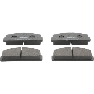 Ferodo Bremsbelagsatz, Scheibenbremse PREMIER ECO FRICTION FDB29