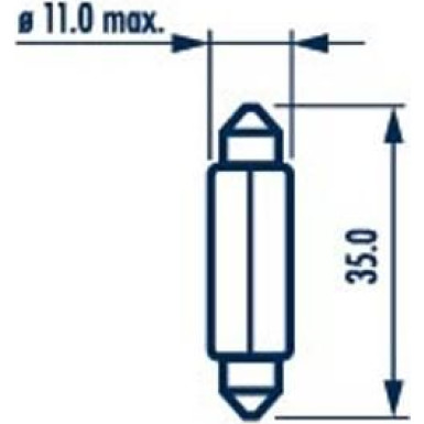 NARVA Glühlampe 171253000