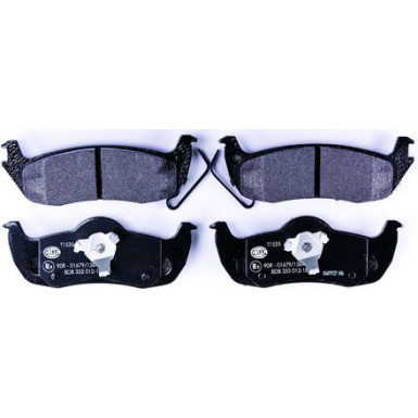 Hella Bremsbelagsatz, Scheibenbremse 8DB 355 012-181