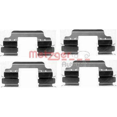 Metzger Zubehörsatz, Scheibenbremsbelag 109-1648