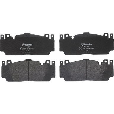 Brembo Bremsbelagsatz, Scheibenbremse PRIME LINE P 06 079