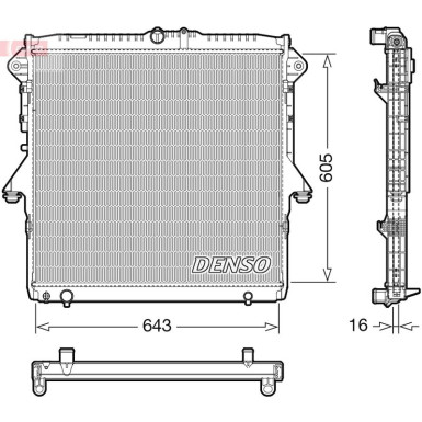 Kühler, Motorkühlung DRM10118 Kühler, Motorkühlung DRM10118