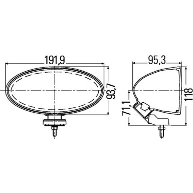 Nebelscheinwerfer 1NB 007 892-001 Nebelscheinwerfer 1NB 007 892-001