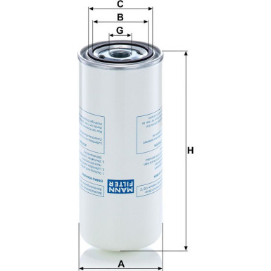 Filter, Drucklufttechnik LB 962/8