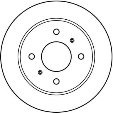 Bremsscheibe DF2592 Bremsscheibe DF2592