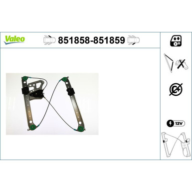 Valeo Fensterheber 851858