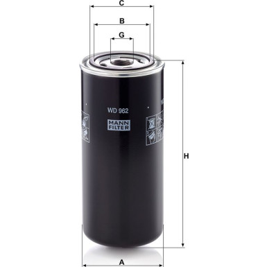 Ölfilter WD 962