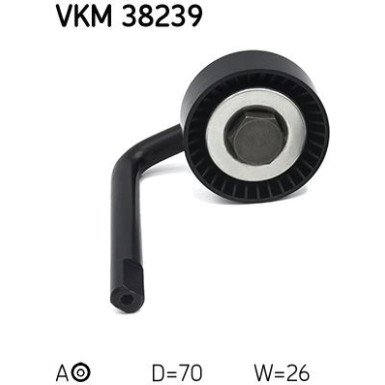 SKF Spannrolle, Keilrippenriemen VKM 38239