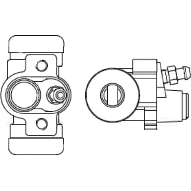 BOSCH Radbremszylinder F 026 002 384