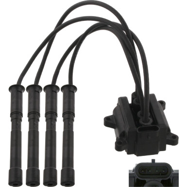 FEBI BILSTEIN 26496 Zündspule FEBI BILSTEIN 26496 Zündspule