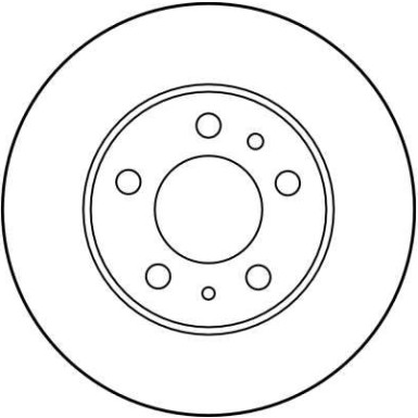TRW Bremsscheibe DF1687 TRW Bremsscheibe DF1687