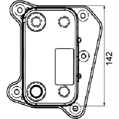 Ölkühler, Motoröl CLC 38 000P
