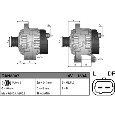 Generator DAN3007 Generator DAN3007