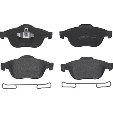 Brembo Bremsbelagsatz, Scheibenbremse PRIME LINE P 68 040 Brembo Bremsbelagsatz, Scheibenbremse PRIME LINE P 68 040
