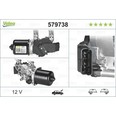 Valeo Wischermotor 579738