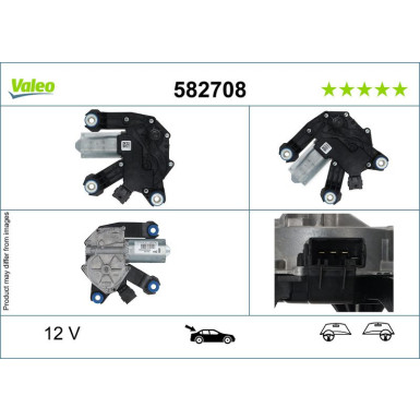 Valeo Wischermotor 582708 Valeo Wischermotor 582708