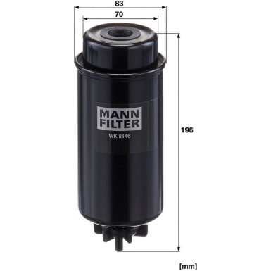 Kraftstofffilter WK 8146