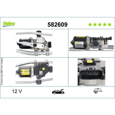 Valeo Wischermotor 582609